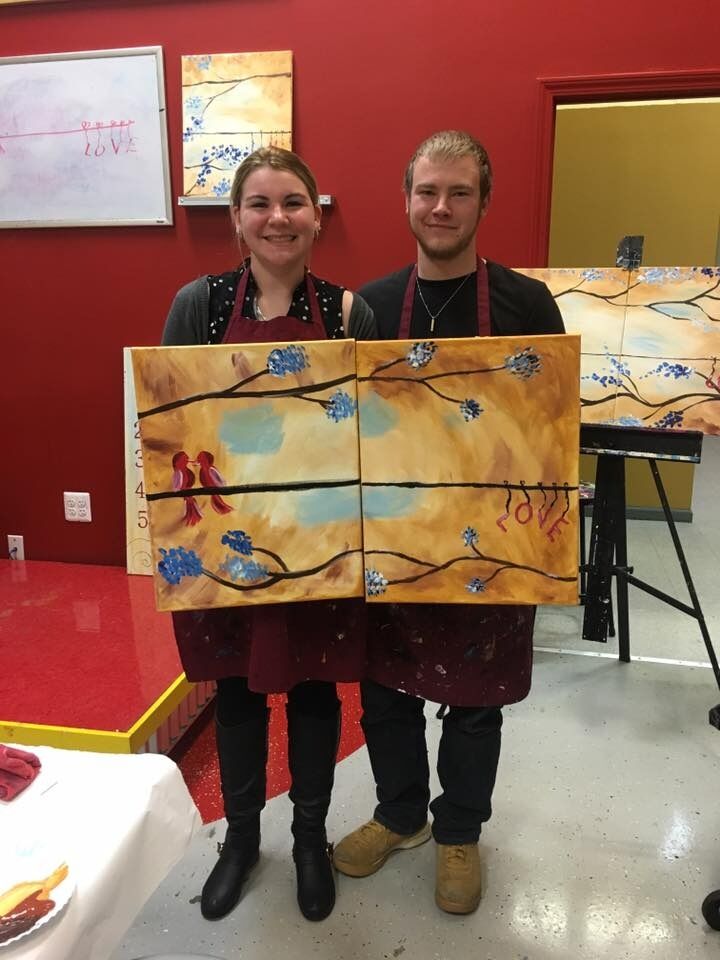 First Paint and Pour