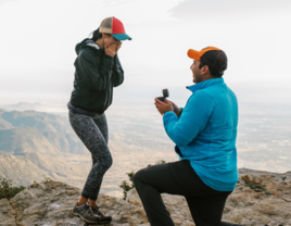 Man proposing to partner in New Mexico while hiking, where to propose