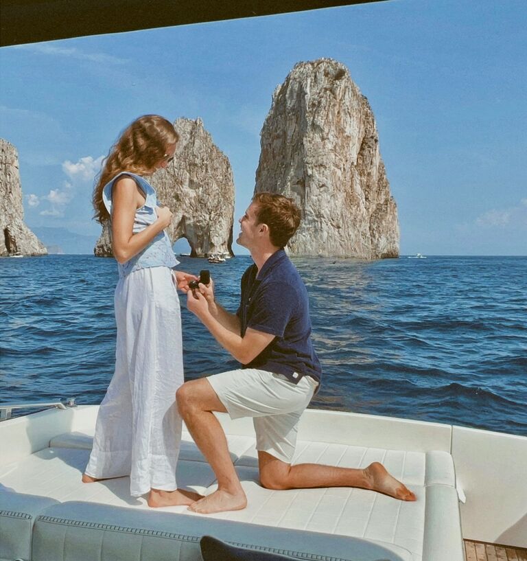 Proposal in Capri