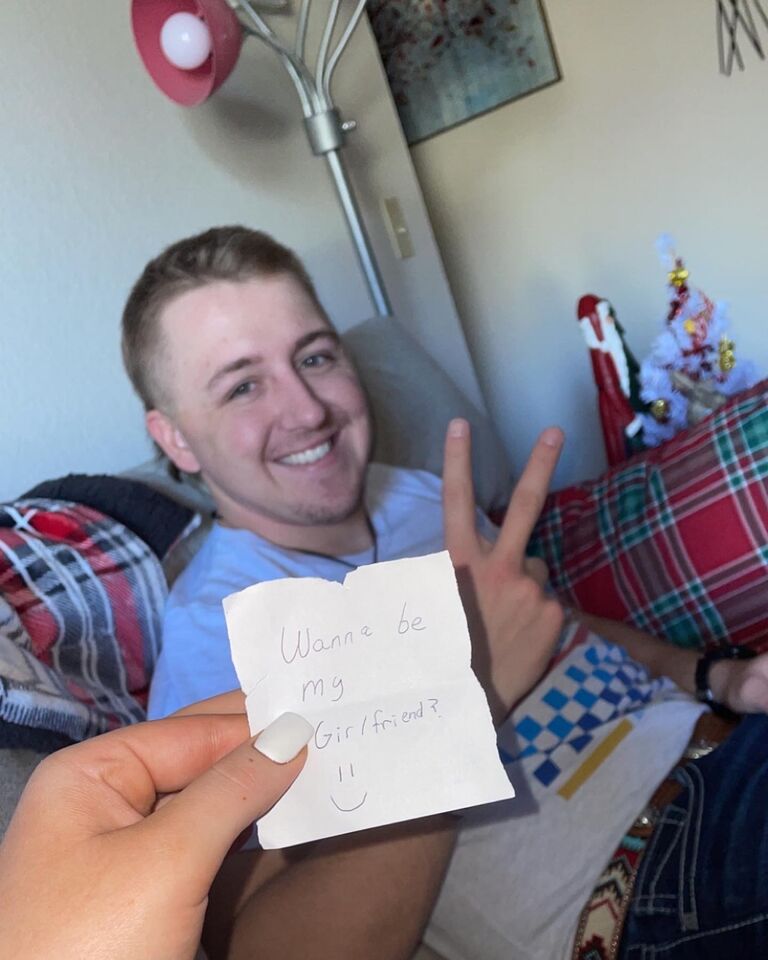 The day he officially asked Cierra out.