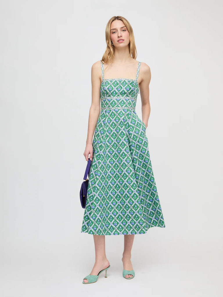 Hill House Home cotton rehearsal dinner bridesmaid dress