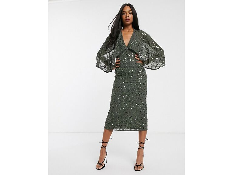 kimono dress for wedding guest