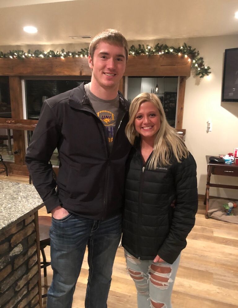 Jake and Katie's first picture together!