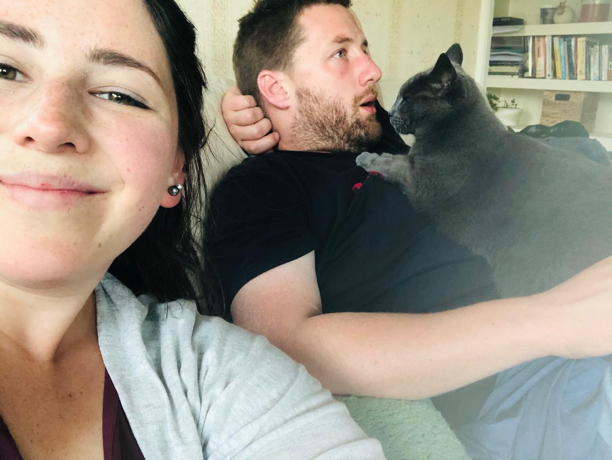 Waiting on the border restrictions to ease to go back to Ohio but in the meantime we spent time with Maala, our cat, and renovated parts of the house. 