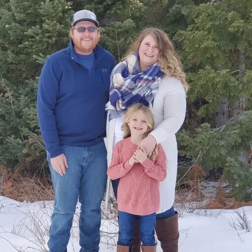 First Christmas Cutting down our own tree