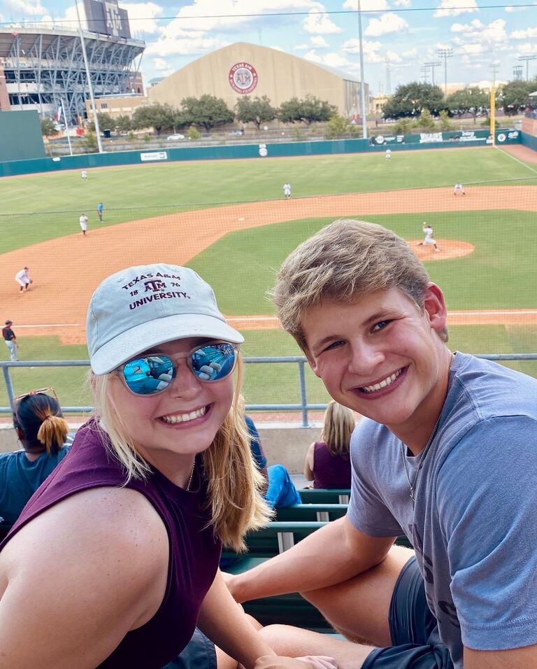 
WHOOP! Dalton and Maddie are reunited in Aggieland, living in Fowler and Clements halls, just across the way from each other. (Northside, best side!!) This is quite the upgrade from the previous year. SO many new friends, dates at Sbisa, and long walks through campus. 