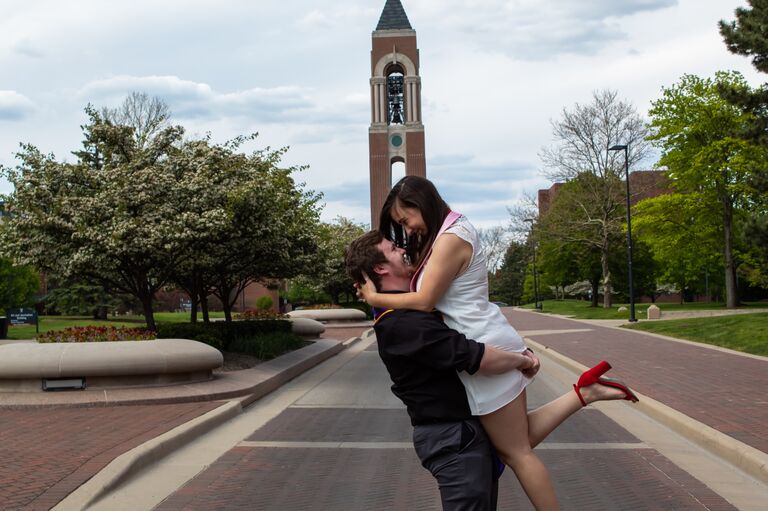 Graduating from Ball State University