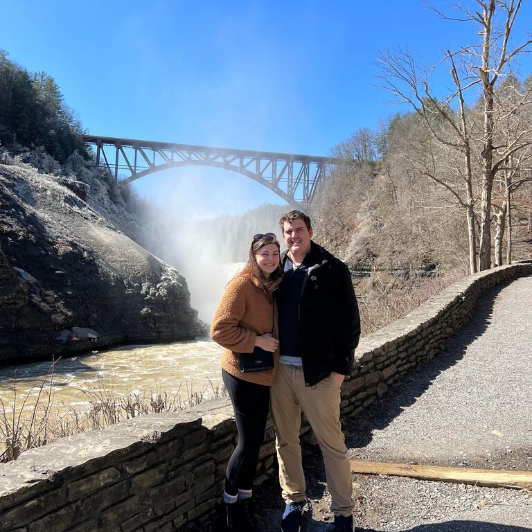 Nicole and Austin take a trip to Mt. Morris, NY so that Austin can meet Nicole's grandparents (and of course, they loved him).