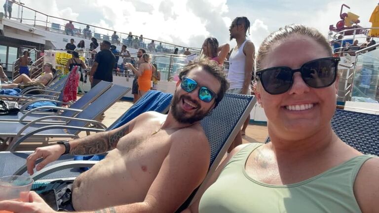 Sea day on Carnival Sunrise
