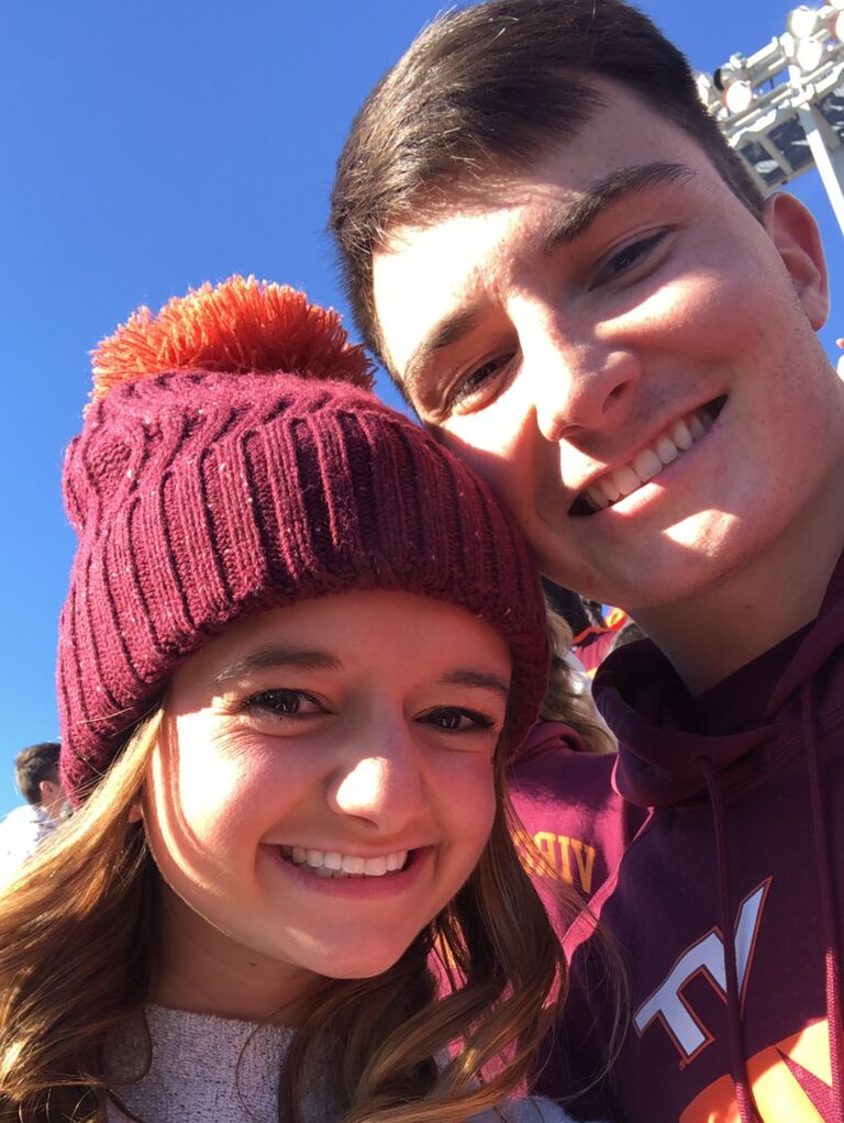 Long distance college years begin. Garrison moves into Virginia Tech