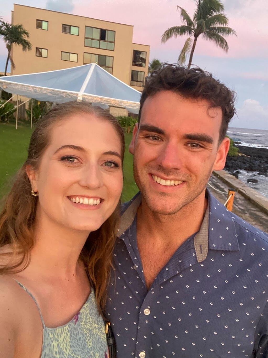 Looking forward to our future as Mr. and Mrs. 