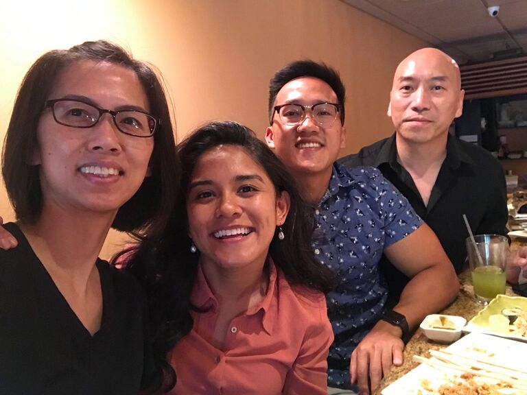Chederli's first time meeting Jordan's parents! If you're in Scranton, make sure to go visit their restaurant, Osaka! 