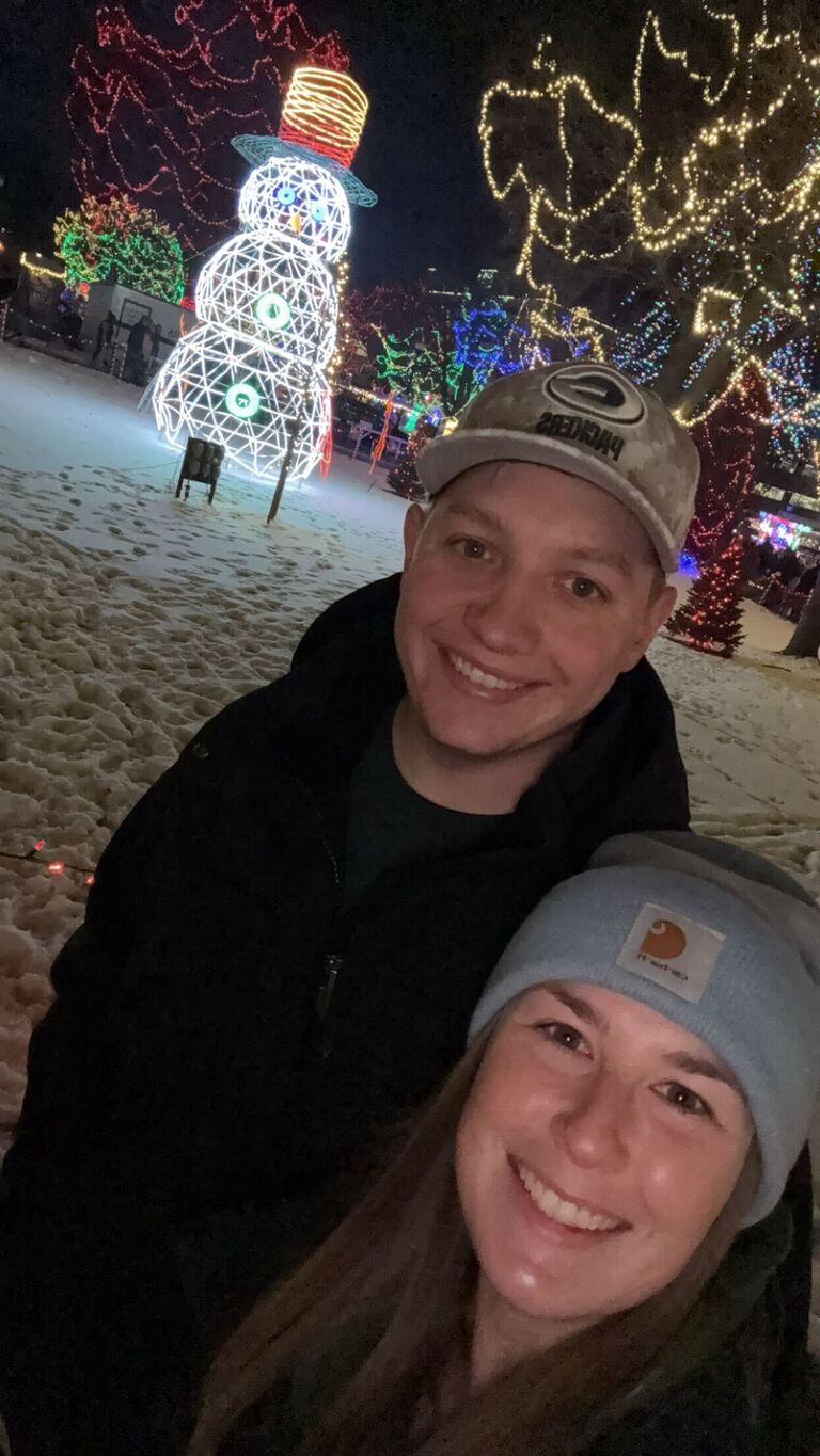 La Crosse Rotary Lights. One of Haley's favorite spots to visit around the holidays.