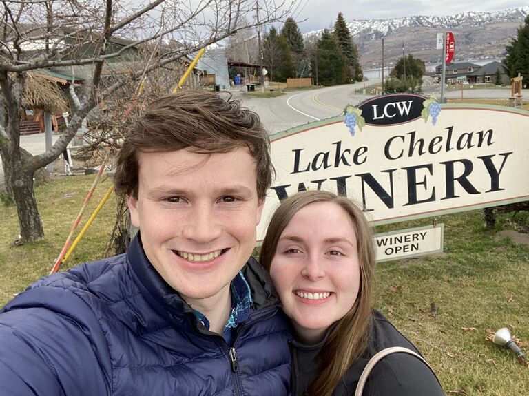 Trip to Lake Chelan for our 1 year anniversary.