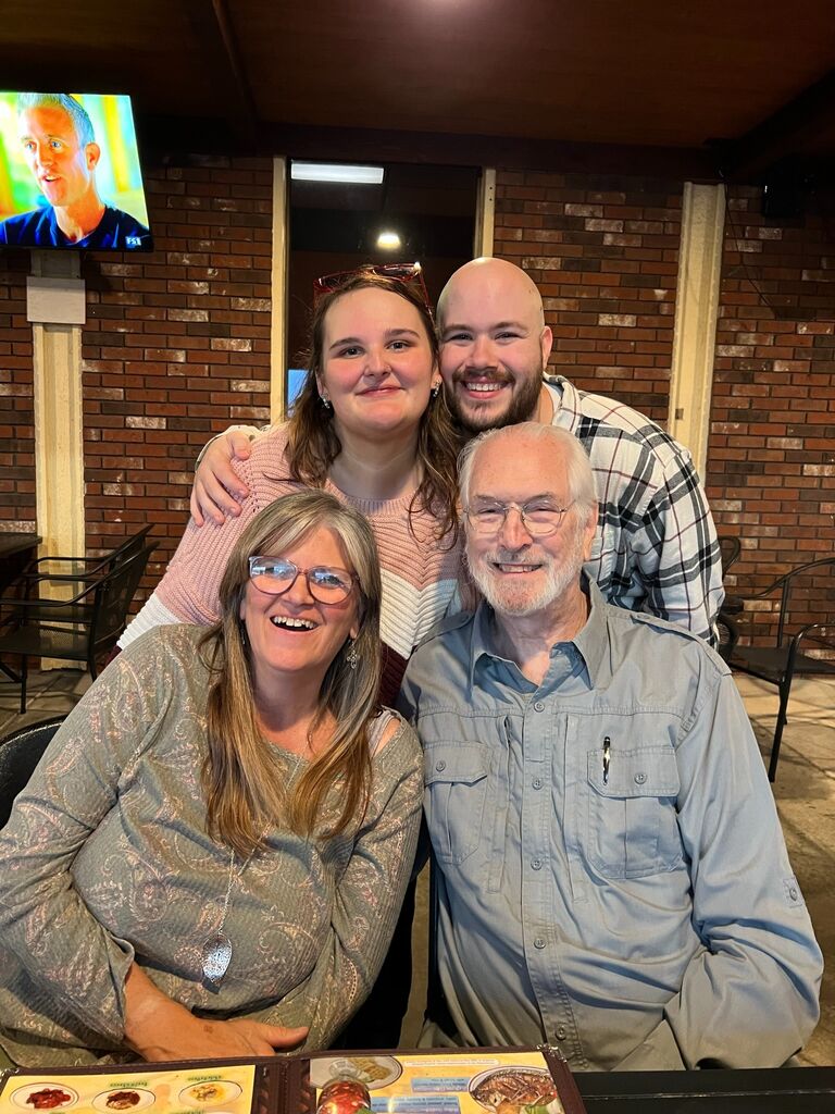 We started making big steps...it was time to meet the parents!!!