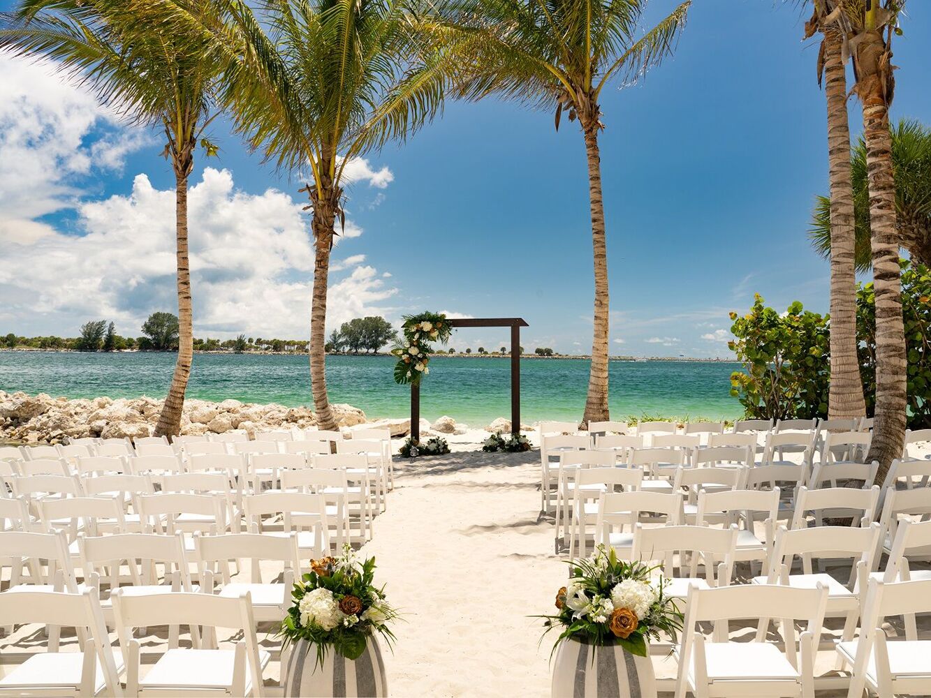 JW Marriott Clearwater Beach Resort and Spa wedding venue in Florida