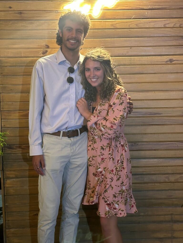 The day he met my family... my whole family! We went to my cousin's wedding and lol just ask him about our interactions with my Uncle Johnny!