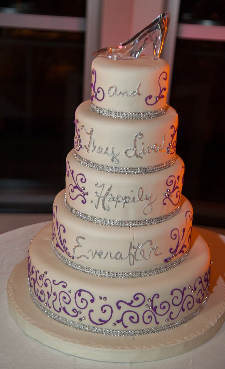 Happily Ever After Inspired Wedding Cake