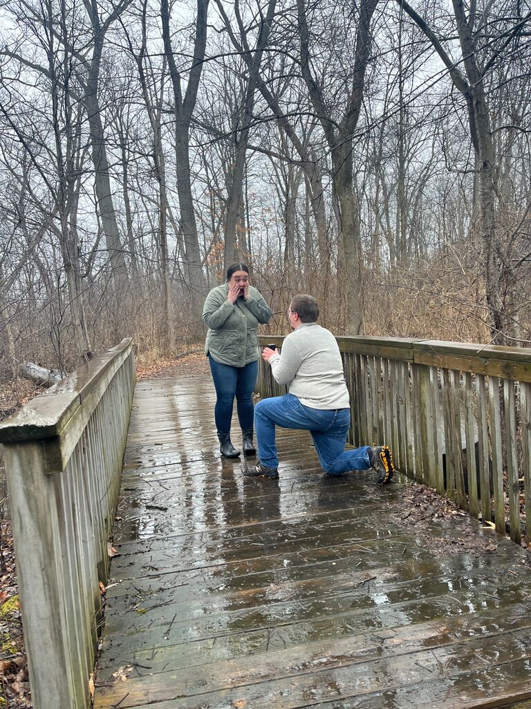 The day that we got engaged!