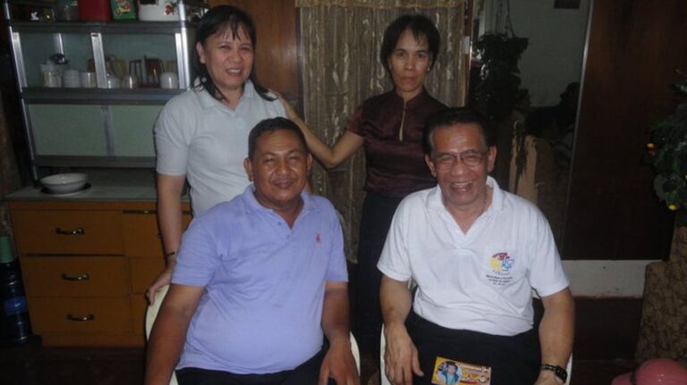 Baka nga arranged marriage tong samin haha jk but here's proof of how close our parents are -- this was taken during my Papa's birthday at our Claveria home