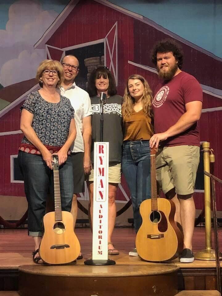 A trip to Nashville, TN with Kayla's family (left to right: Aunt Brigid & Uncle Paul, Aunt Deirdre, and not pictured "Grammy").