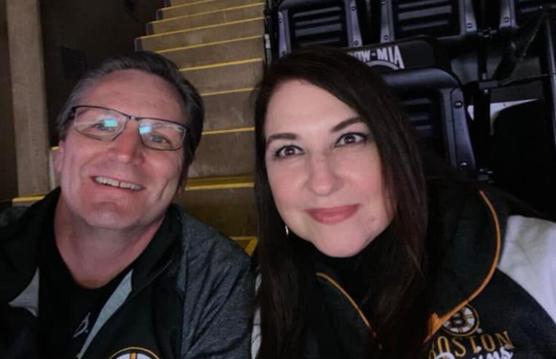 The Bruins in TD Gardens, Boston, MA