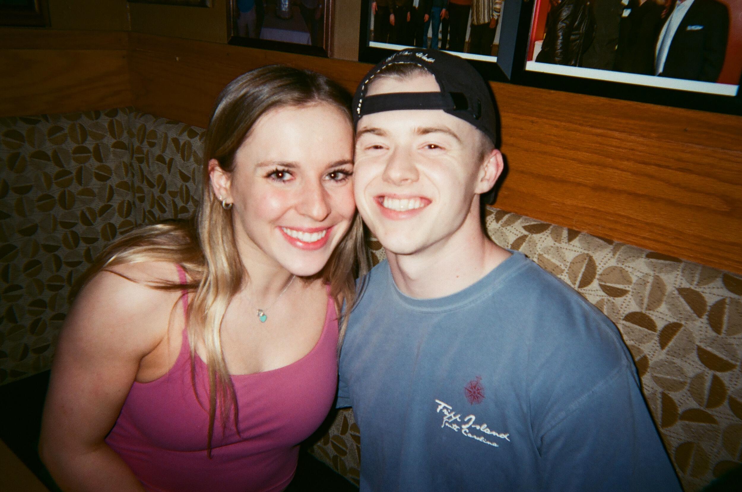 Celebrating Abby and her team winning the first ever National Championship in Michigan Women's Gymnastics history!