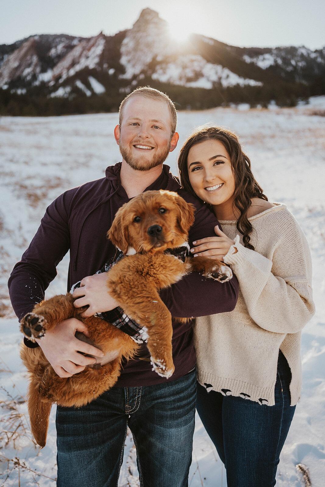 I asked my friend to do a photoshoot of us before Goose got too big and little did I know.....