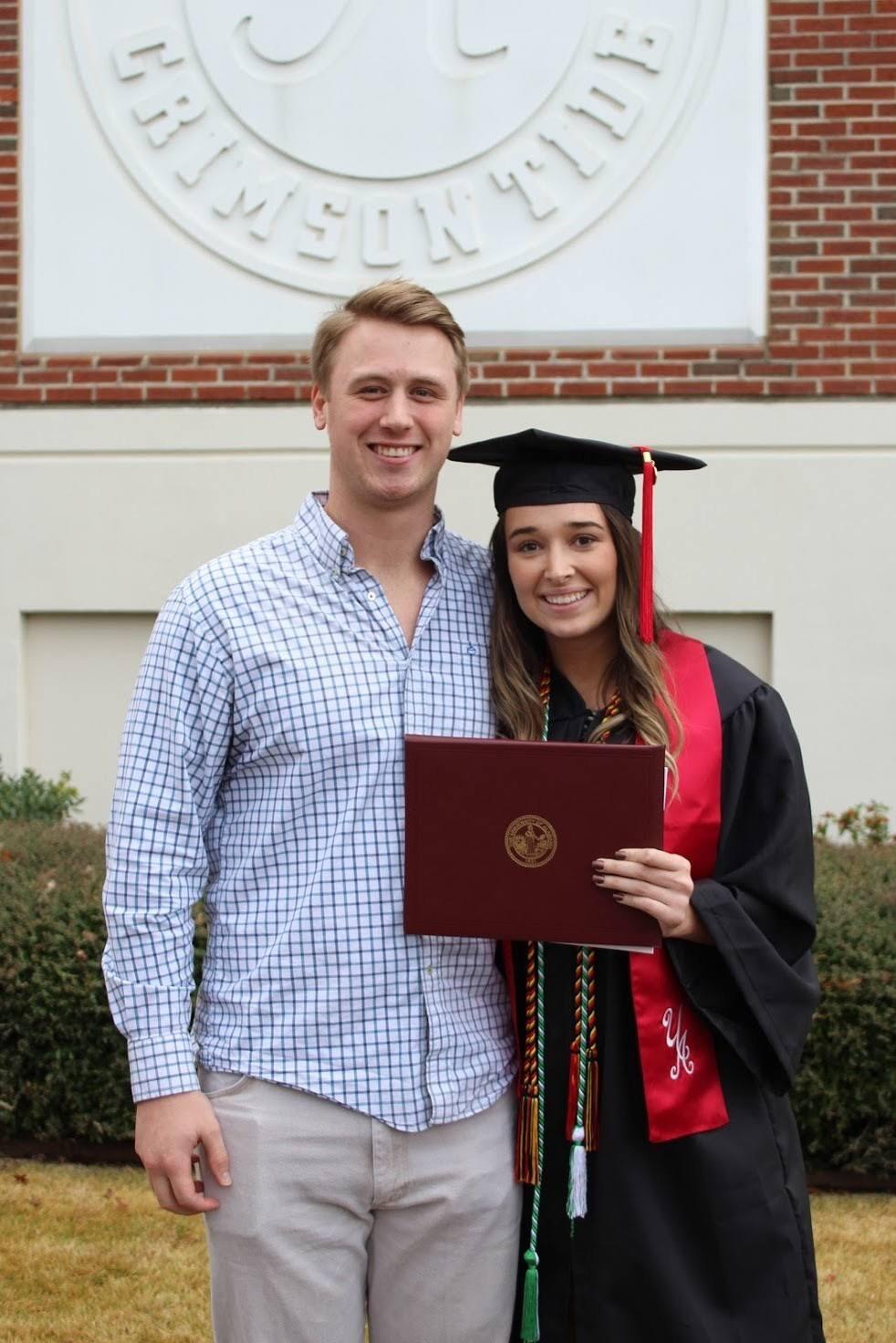 Liz's Graduation from the University of Alabama
