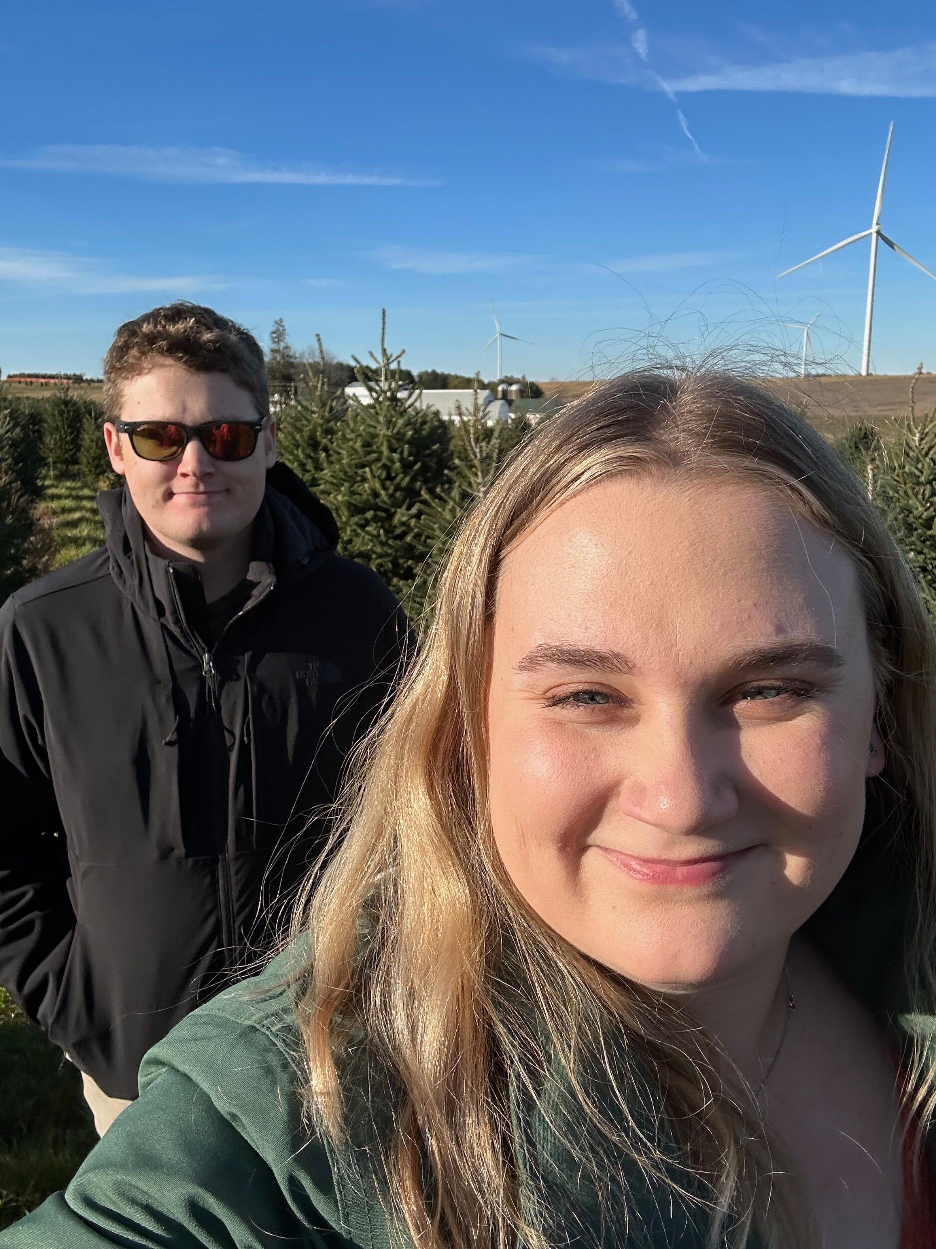 Christmas Tree Hunting back in Wisconsin!
A new tradition for Spencer! 