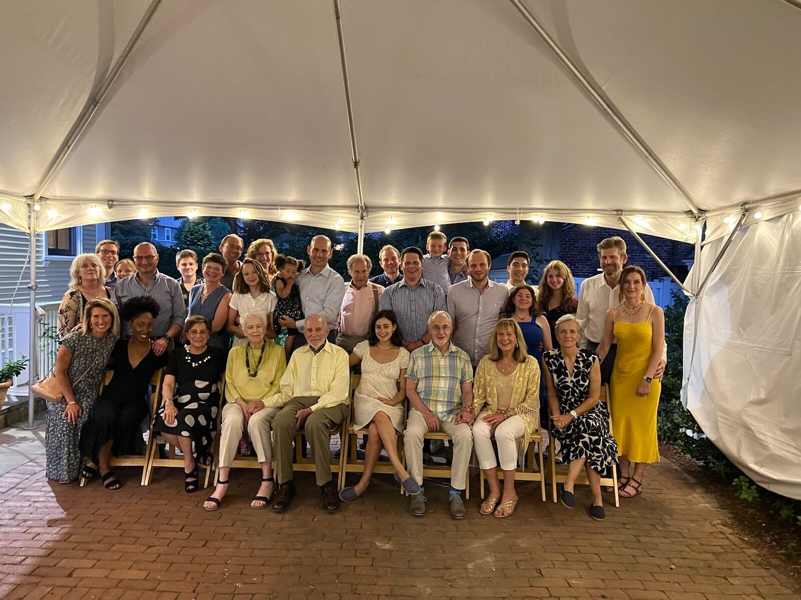 Family reunion in Massachusetts
