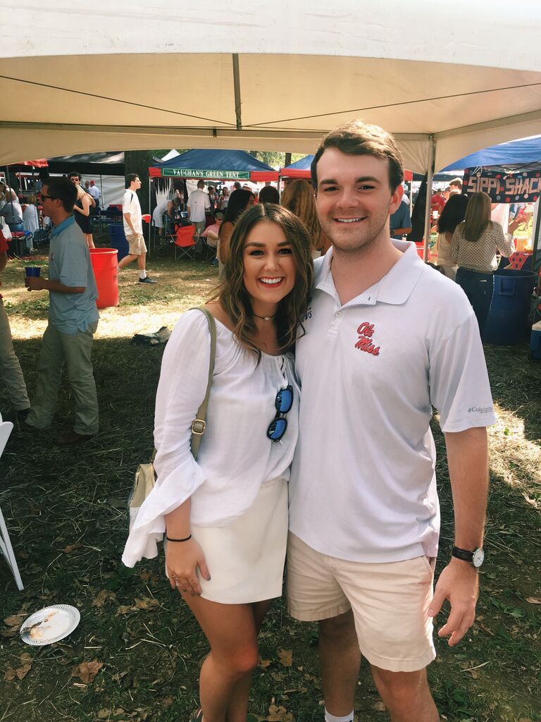 Ole Miss tailgate in the Grove!