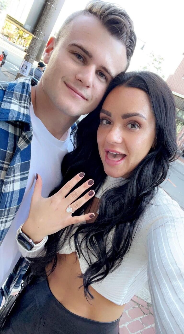 Engaged in Boston!