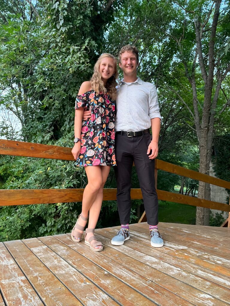 Favorite dancing partner at weddings.
