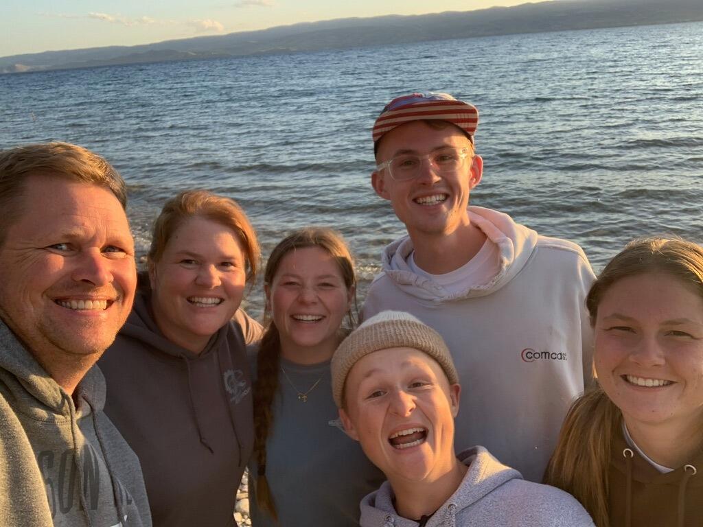 Sarah's first trip with the Armstrong fam!
