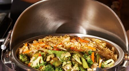 Town Food Service 24 inch Steel Cantonese Style Wok