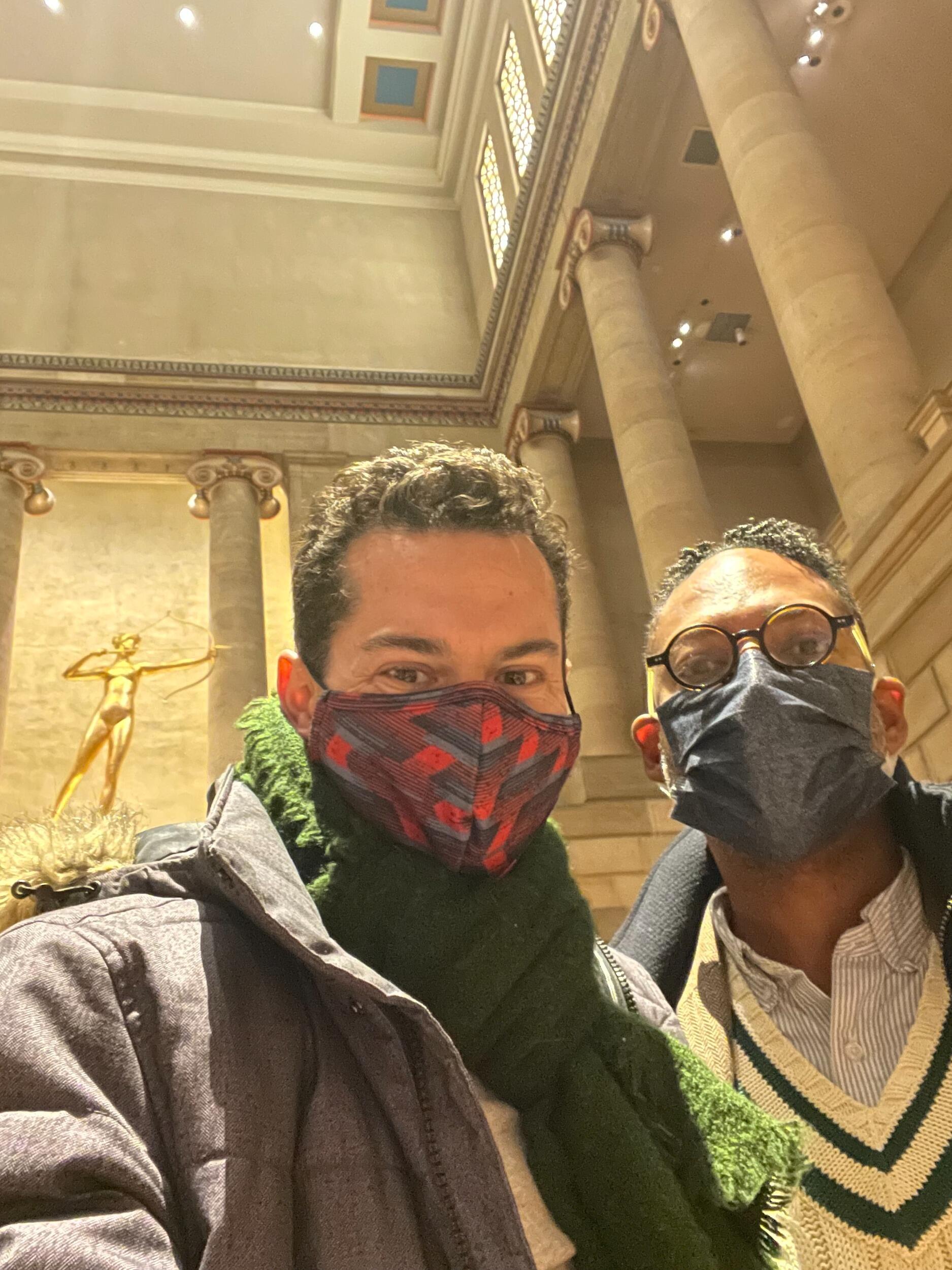 At the Philly Art Museum...