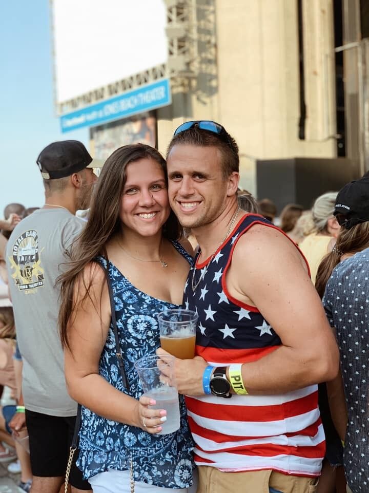 John and Samantha go to another Florida Georgia Line concert at Jones Beach to celebrate their second anniversary!