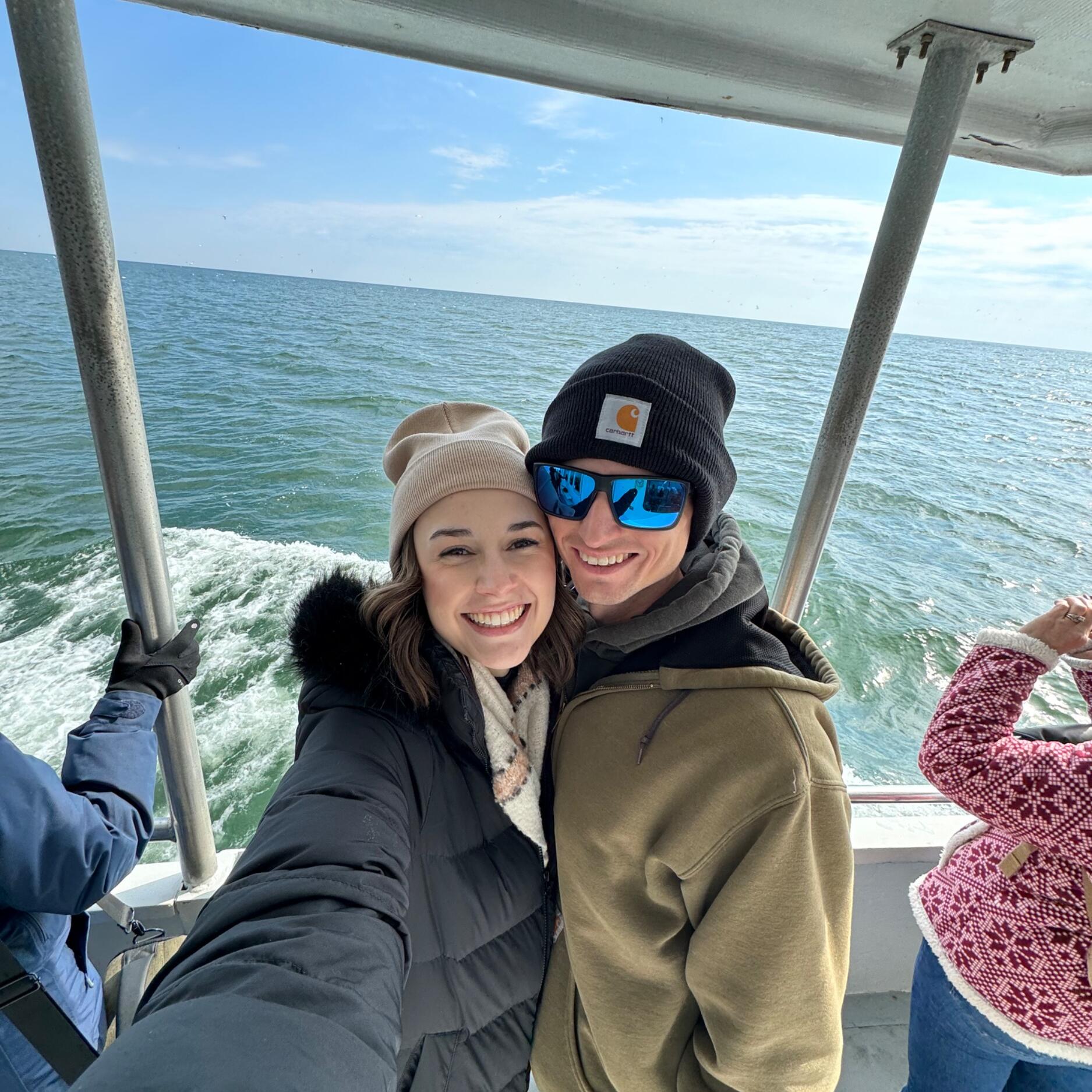 On the hunt for sea life!