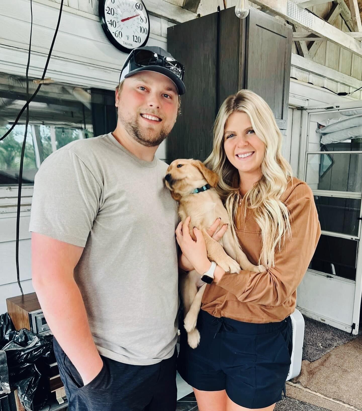 Brought home our sweet pup, Murphy!