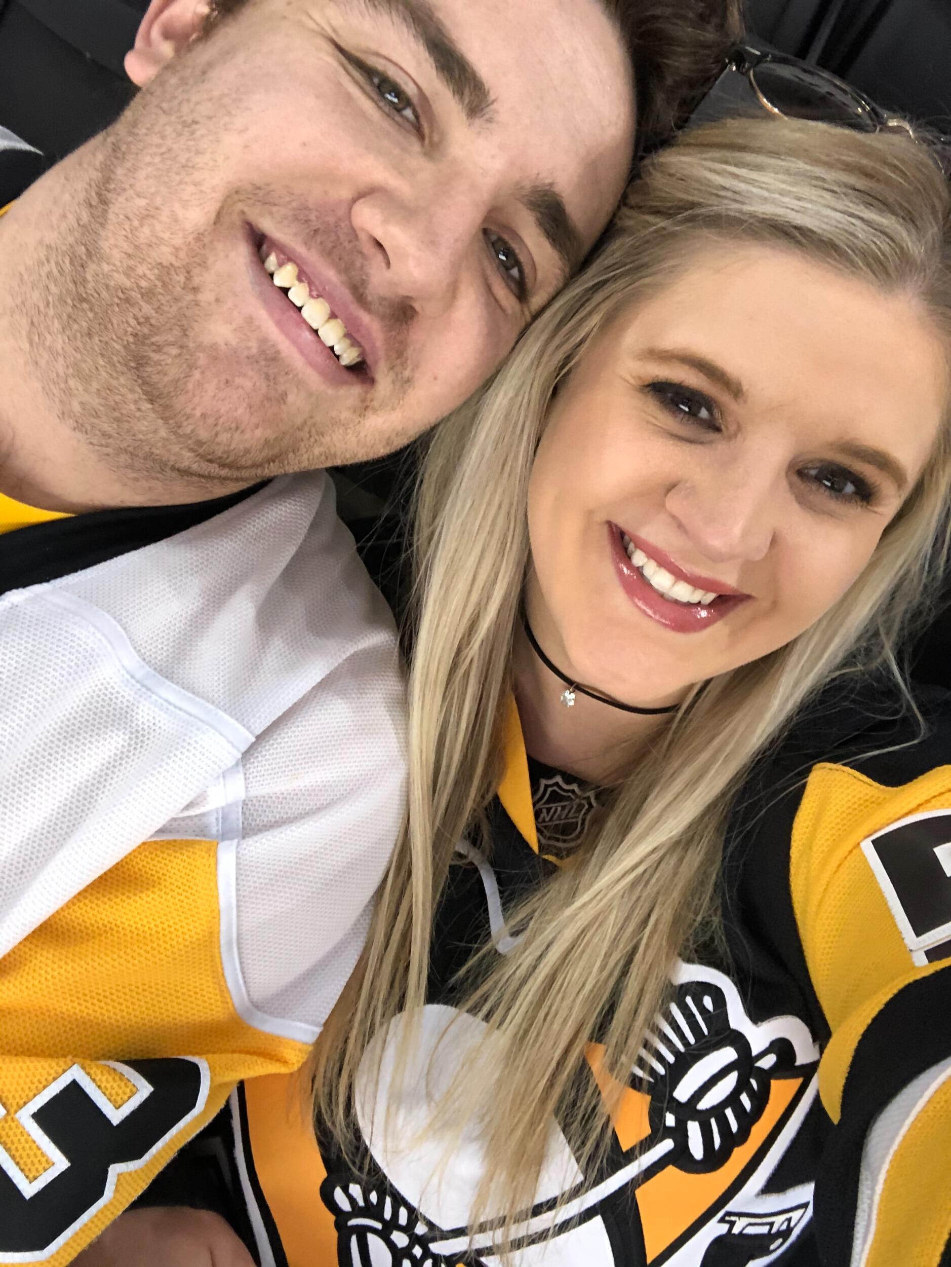 Pens game against the Winnipeg Jets