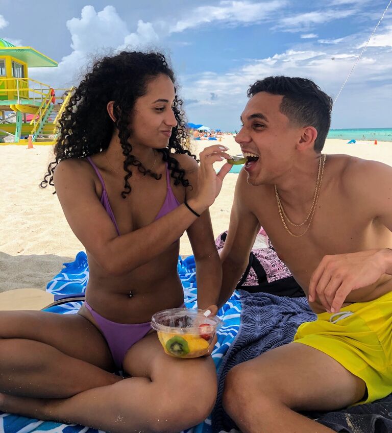 Our first couple of dates were always filled with laughter and fun.
