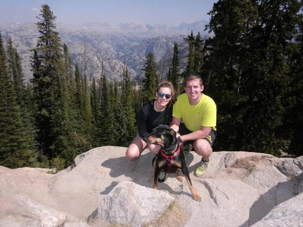 Kyle and Kiana's first trip together to Jackson, Wyoming. This picture was taken on a 16 mile loop of the Wind River Range outside of Pinedale, Wyoming and Grand Teton National Park.