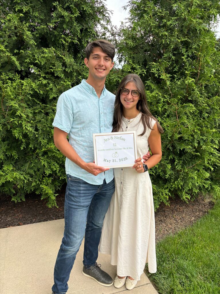 One year until the wedding!