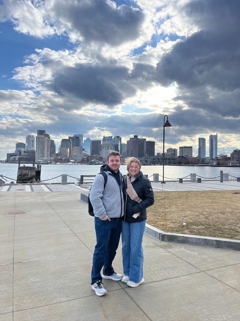 Tyler and Allison served together on a mission trip to Boston and got to see how they work together to share Christ with others. 