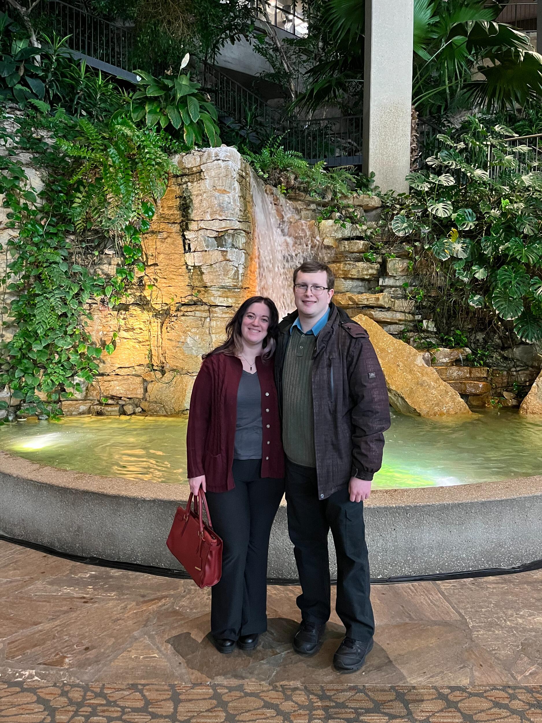 The Westin fountain at Crown Center.