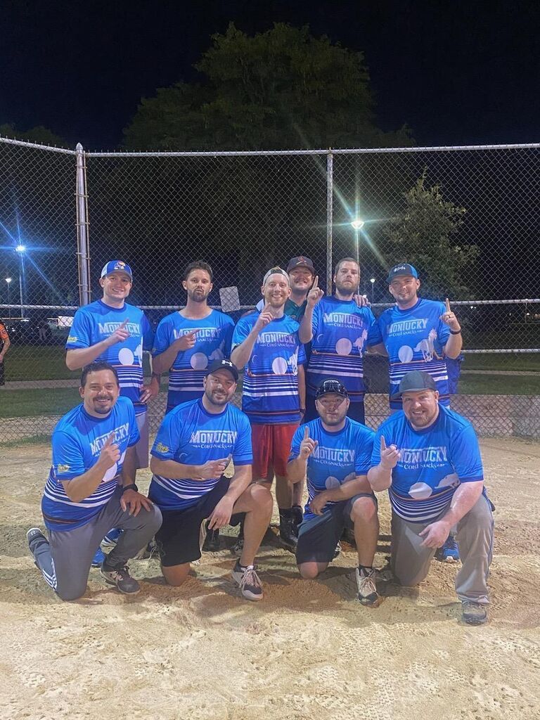 Zac's softball team wins the A League Championship - their first full year getting called up to the big leagues after winning the B League the two years prior