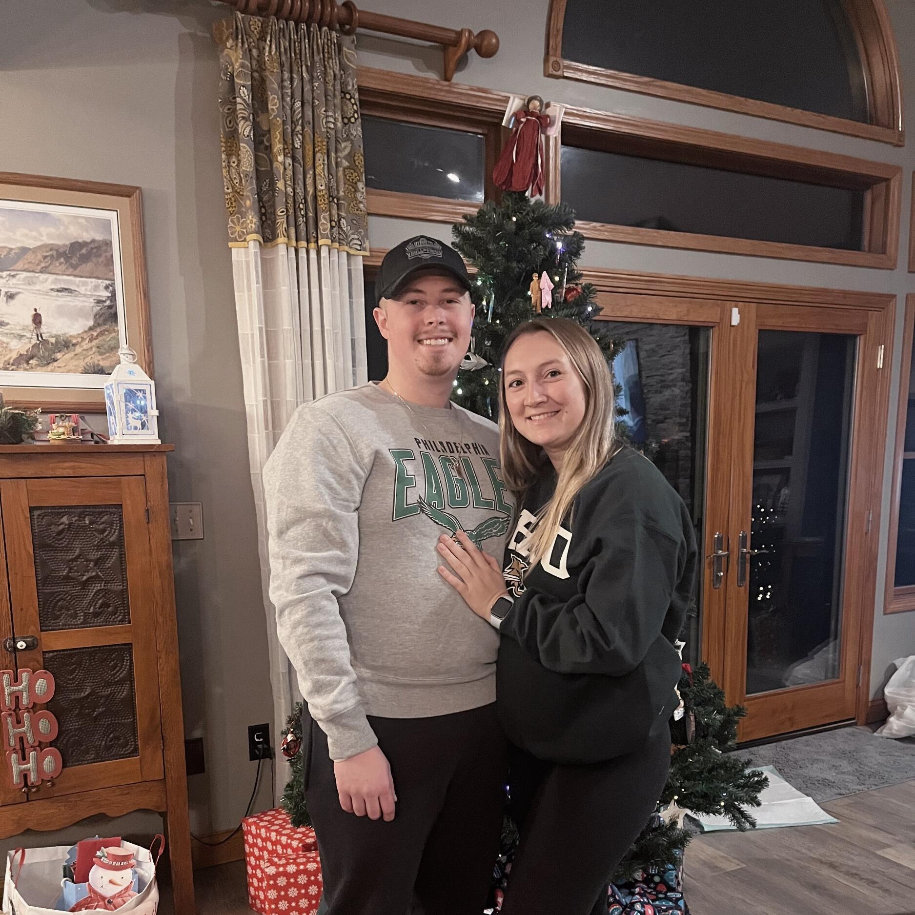 Our second Christmas together! 