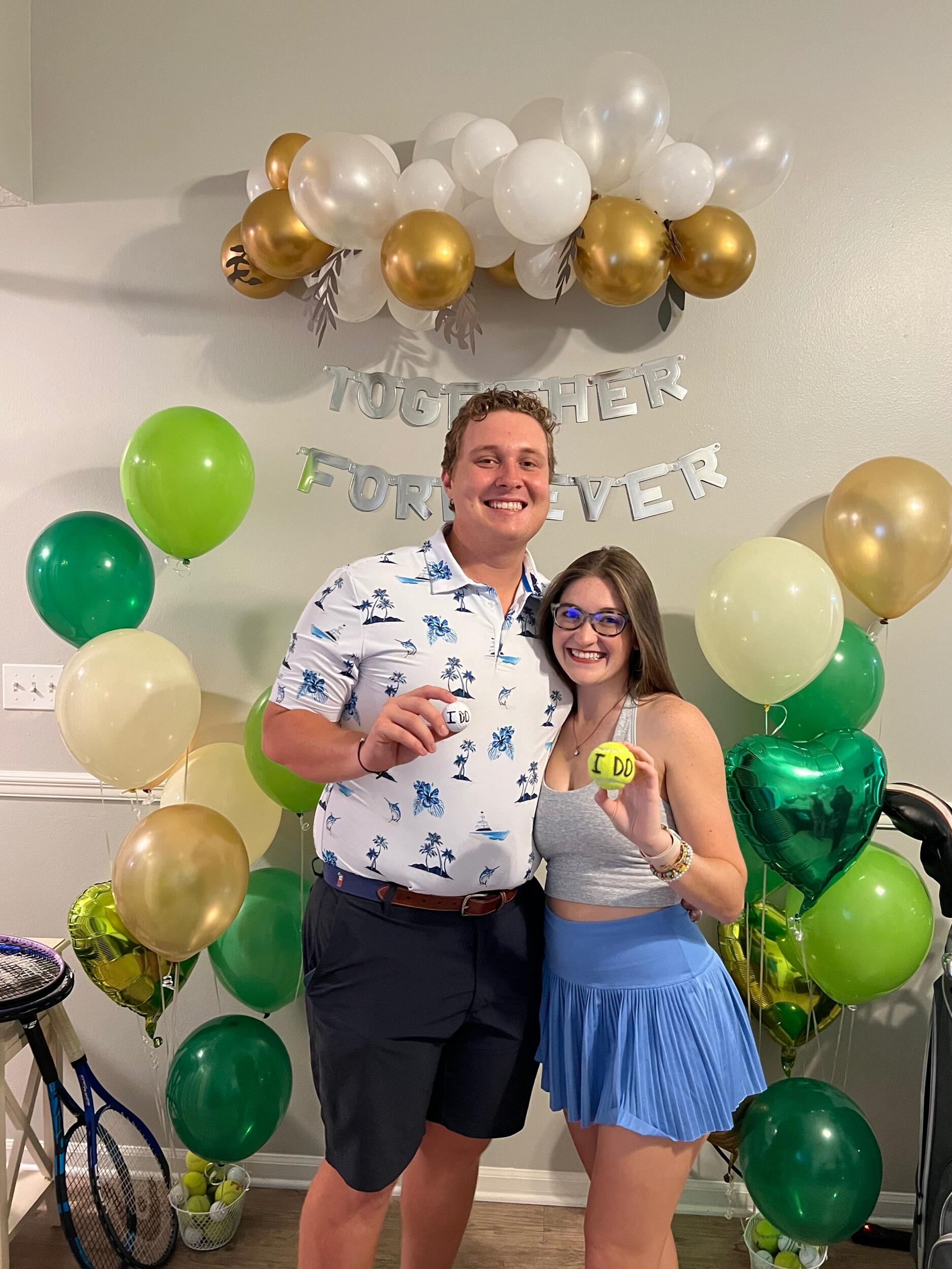 Country Club "Together FORE Ever" Themed Engagement Party!