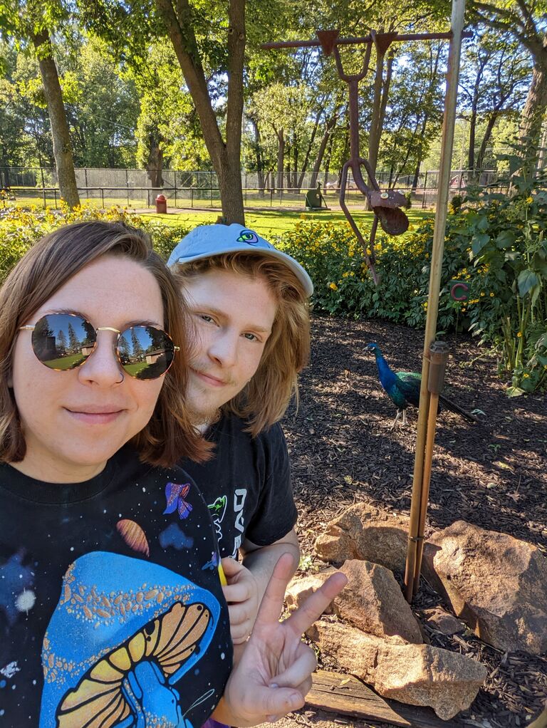 They spent as many weekends together as they could and made many trips to the zoo in Wisconsin Rapids where Nathan lives.